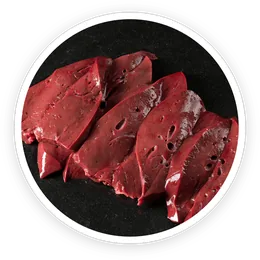 Beef liver powder
