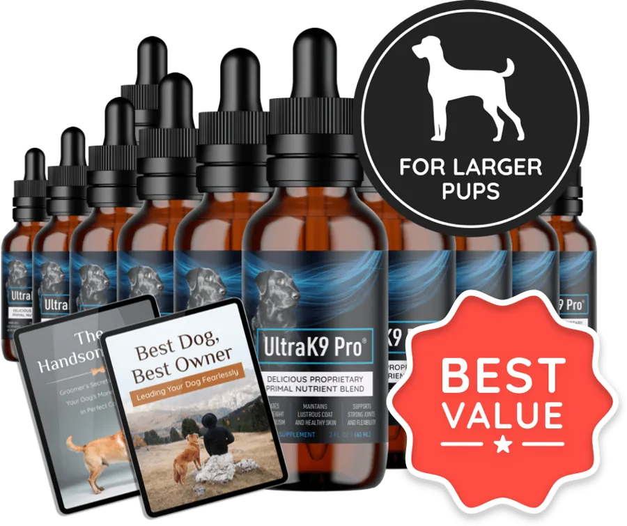 UltraK9 Pro Big Boy kit, 12 bottles