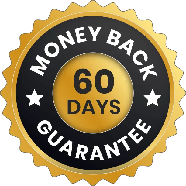 UltraK9 Pro 60-day money-back guarantee badge