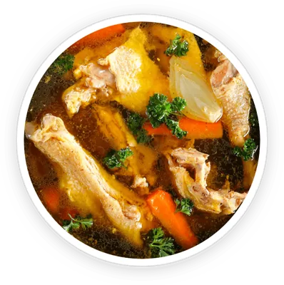 Chicken bone broth